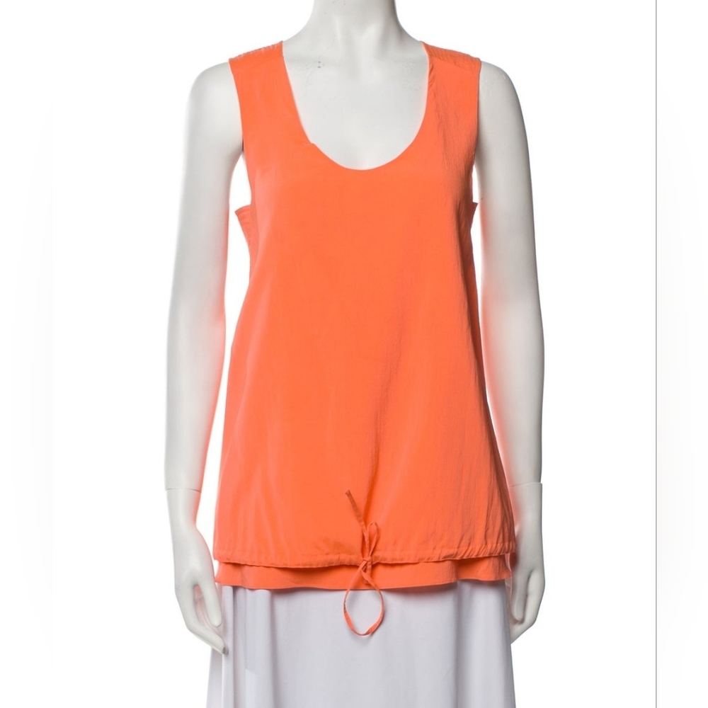 NWOT Chloé Silk Scoop Neck Top Sz. Small